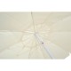 Ομπρέλα θαλάσσης από μέταλλο/ύφασμα σε χρώμα εκρού Φ225