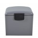 Κάδος απορριμμάτων "SOFT CLOSE" σε γκρι χρώμα 30L