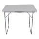 Τραπέζι camping πτυσσόμενο από μέταλλο σε γκρι χρώμα 50x70x60