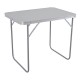 Τραπέζι camping πτυσσόμενο από μέταλλο σε γκρι χρώμα 50x70x60