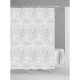 Κουρτίνα μπάνιου σε χρώμα γκρι/λευκό 180x180