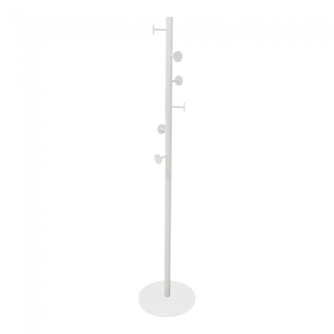 Καλόγερος από μέταλλο/μάρμαρο σε λευκό ματ χρώμα 181