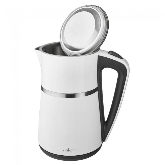 Βραστήρας σε χρώμα λευκό/γκρι 1,7lt 2200W