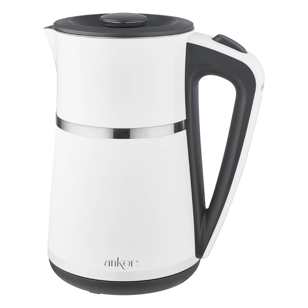 Βραστήρας σε χρώμα λευκό/γκρι 1,7lt 2200W