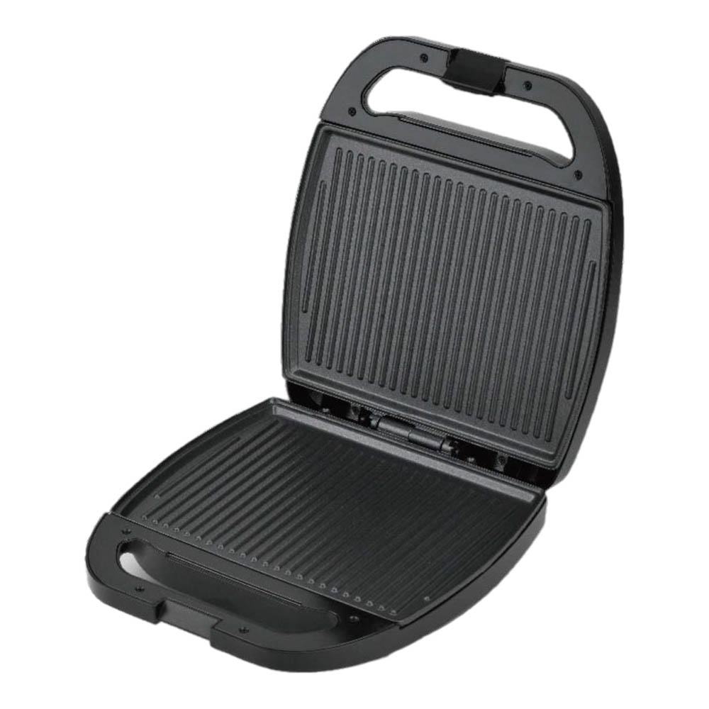 Τοστιέρα 4 θέσεων σε χρώμα μαύρο ματ 1300W