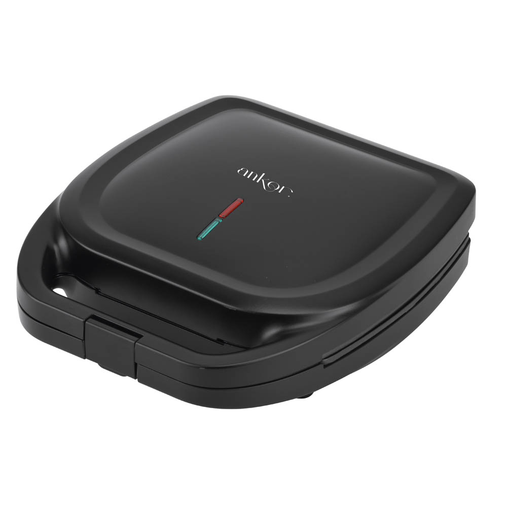 Τοστιέρα 4 θέσεων σε χρώμα μαύρο ματ 1300W