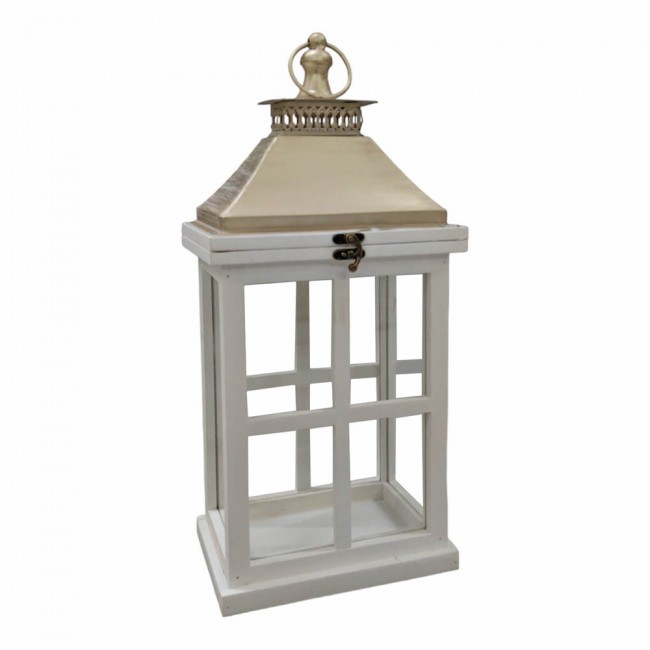 ΦΑΝΑΡΙΑ ΞΥΛΙΝΑ ΛΕΥΚΑ ΣΕΤ ΤΩΝ 2 ΤΕΜΑΧΙΩΝ ΜΕ ΧΡΥΣΗ ΜΕΤΑΛΛΙΚΗ