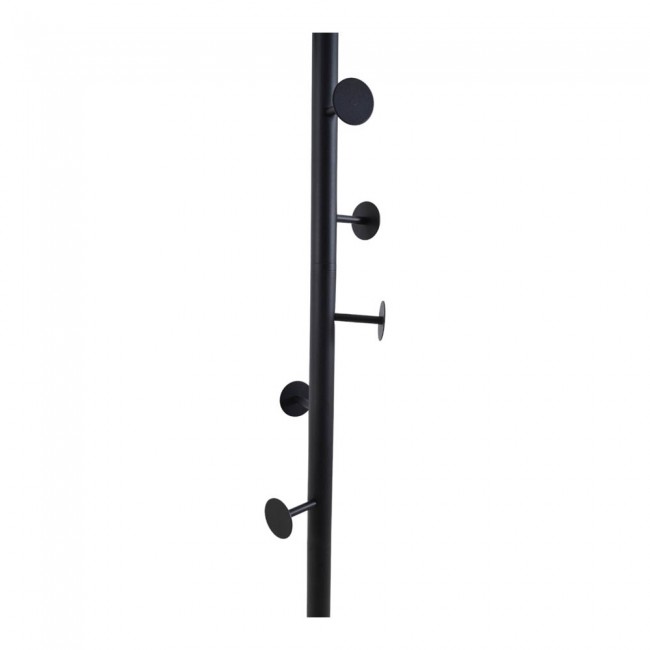 Καλόγερος από μέταλλο/μάρμαρο σε μαύρο ματ χρώμα 181