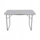 Τραπέζι camping πτυσσόμενο από μέταλλο σε γκρι χρώμα 40x60x25