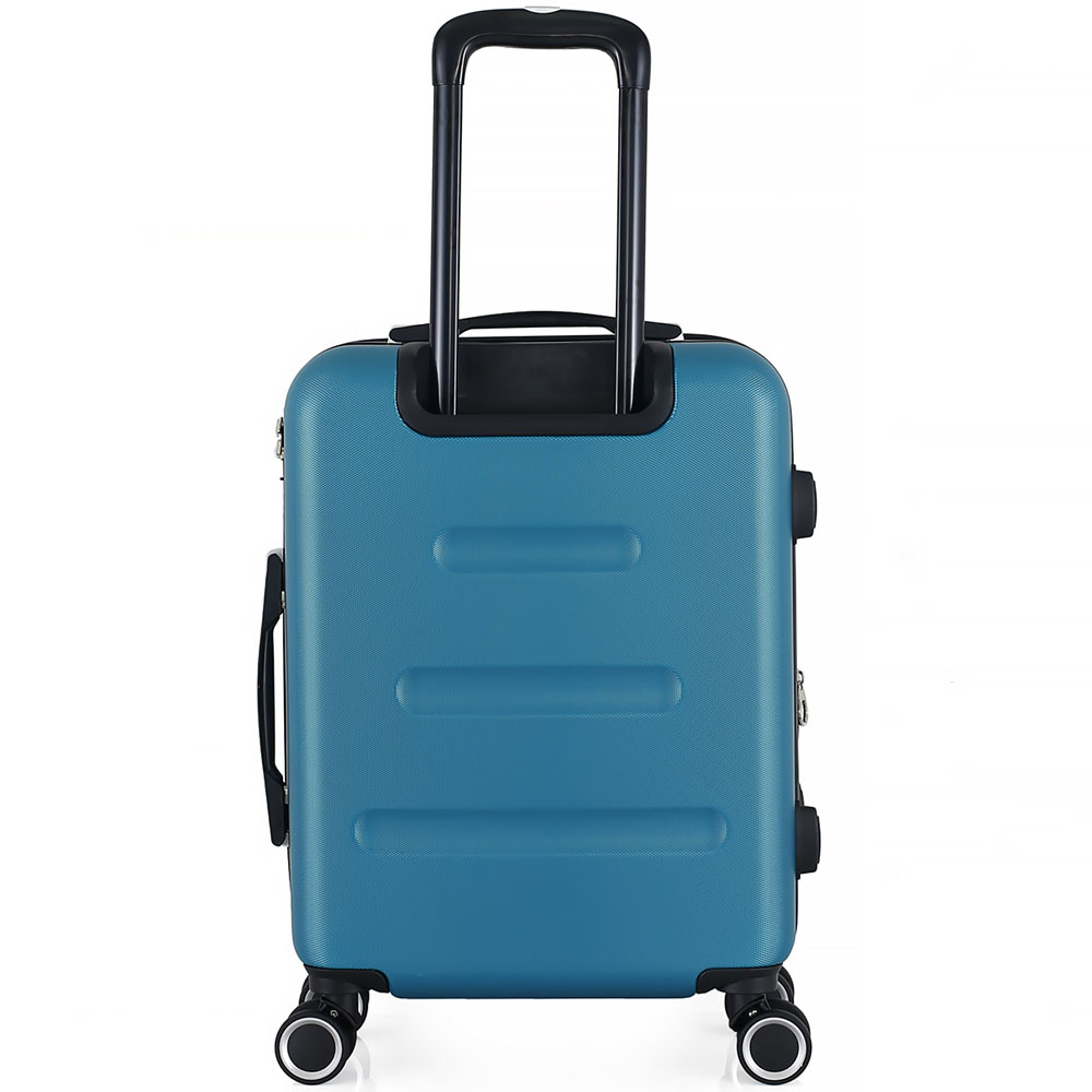 Βαλίτσα από ABS σε πετρόλ χρώμα 37x21x55