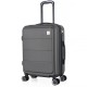 Βαλίτσα από ABS σε ανθρακί χρώμα 37x21x55