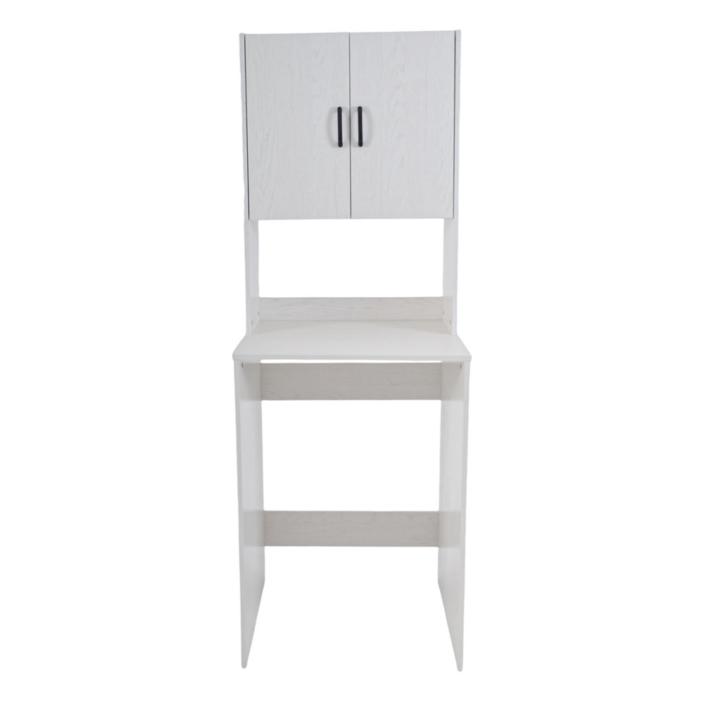 Έπιπλο πλυντηρίου από mdf σε λευκό χρώμα 64x60x180