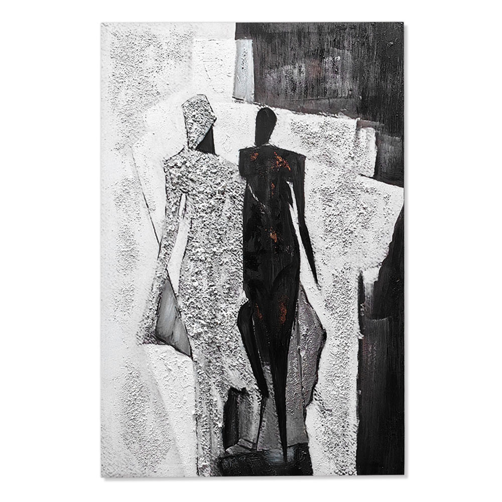 Πίνακας ελαιογραφία σε καμβά γυναικείες φιγούρες 60x90