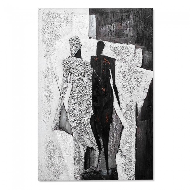 Πίνακας ελαιογραφία σε καμβά γυναικείες φιγούρες 60x90