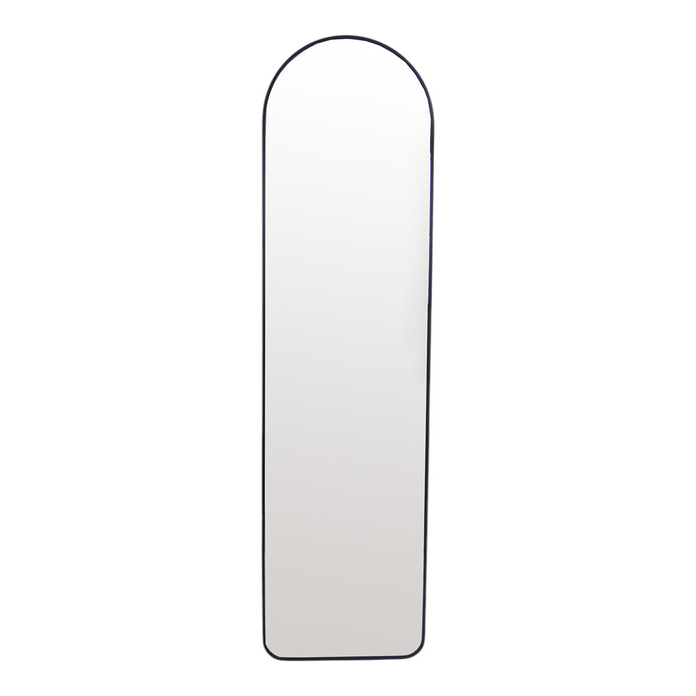 Καθρέπτης από αλουμίνιο σε μαύρο χρώμα 40x150