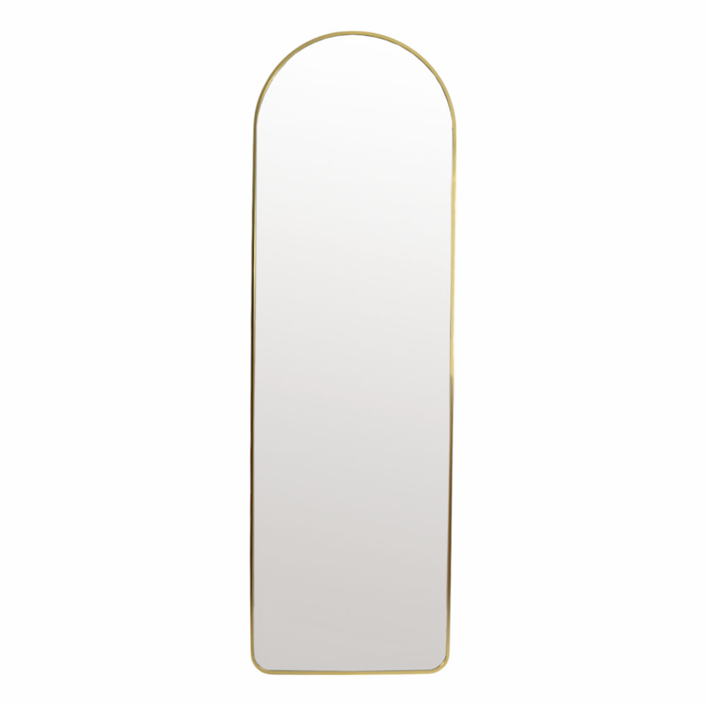 Καθρέπτης από αλουμίνιο σε χρυσό χρώμα 40x150