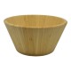 Μπωλ από ξύλο μπαμπού σε χρώμα φυσικό Φ20x10