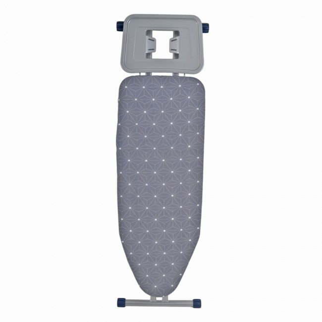 Σιδερώστρα XL από μέταλλο/ύφασμα σε χρώμα γκρι 45x120