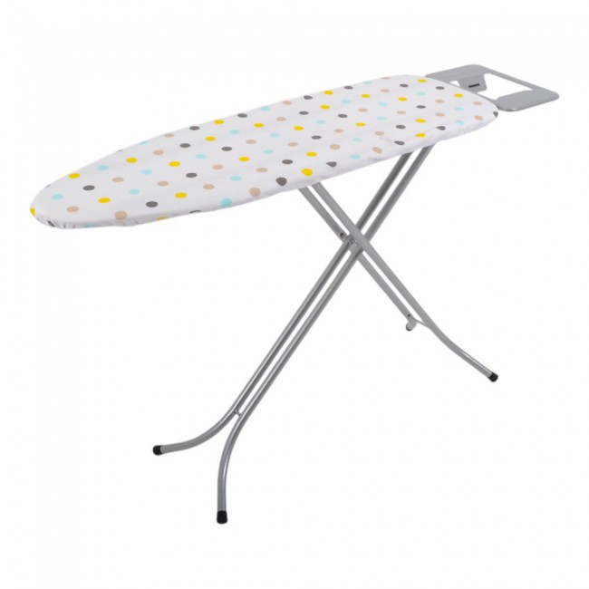 Σιδερώστρα από μέταλλο/ύφασμα σε χρώμα γκρι 34x110