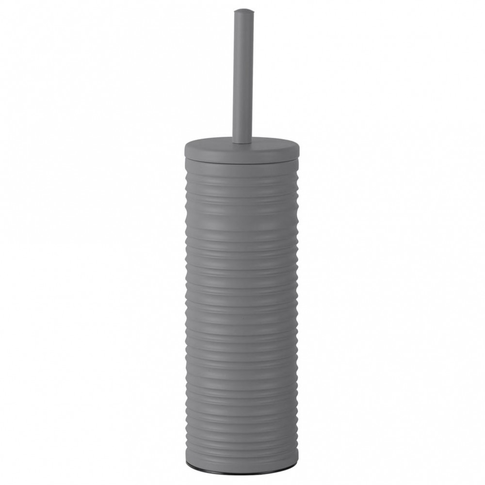 Πιγκάλ βουρτσάκι από μέταλλο σε χρώμα γκρι ματ 9.7x9.7x38