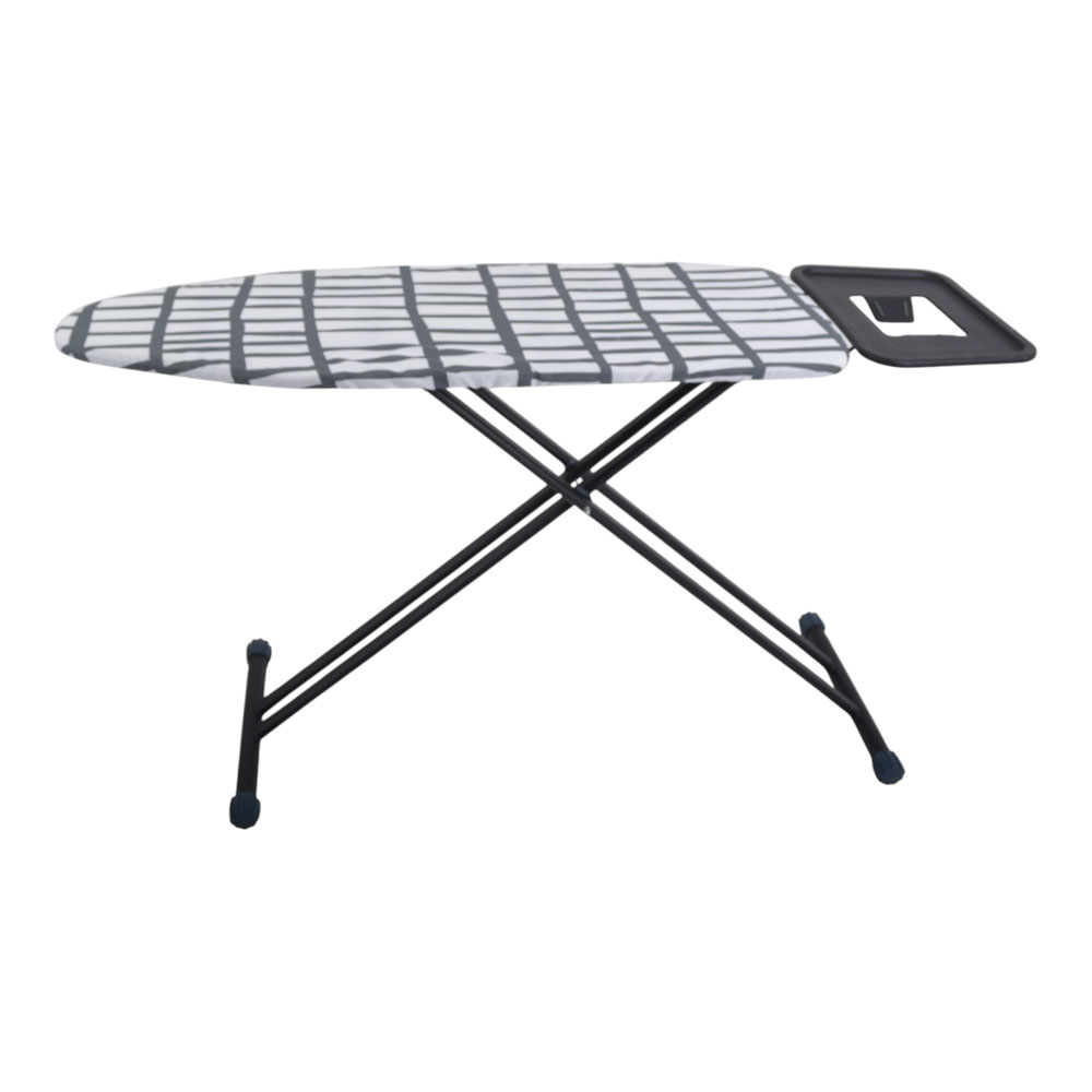 Σιδερώστρα ρούχων XL από μέταλλο σε χρώμα μαύρο ματ 150x45x71-94