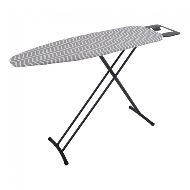 Σιδερώστρα ρούχων από μέταλλο σε χρώμα μαύρο ματ 145x38x78-95