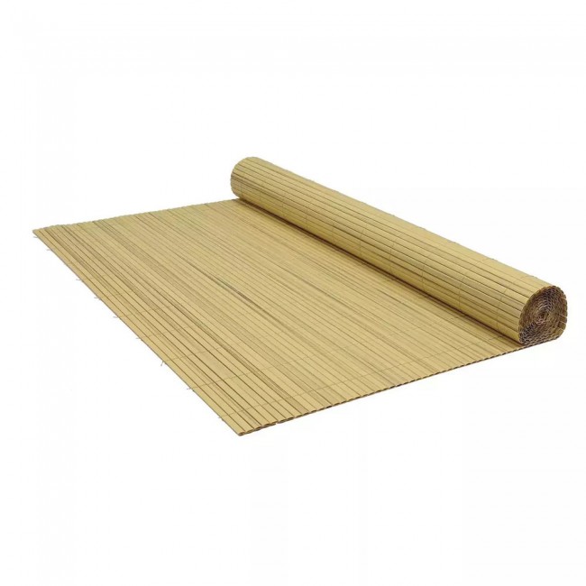 Καλαμωτή από pvc σε χρώμα φυσικό 100x300