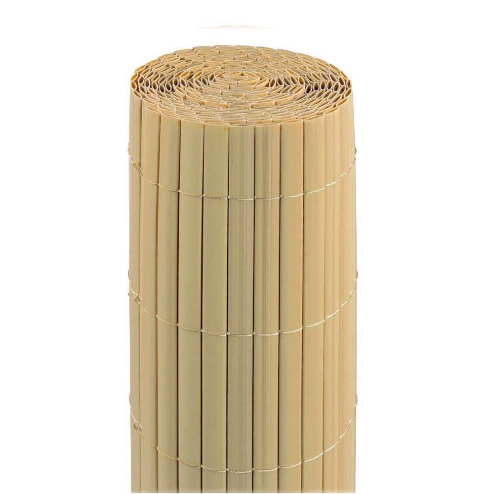 Καλαμωτή από pvc σε χρώμα φυσικό 100x300