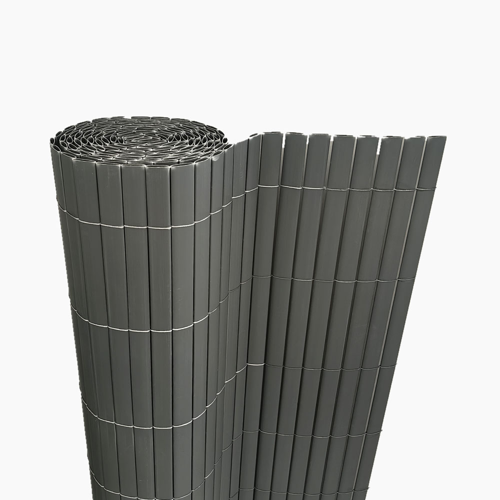 Καλαμωτή από pvc σε χρώμα γκρι 100x300