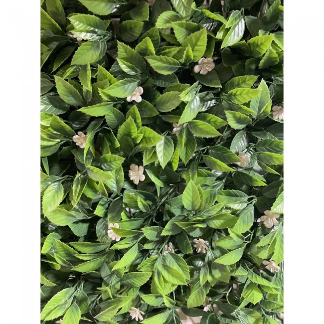 Διακοσμητικό πάνελ φυλλωσιάς πλαστικό σε χρώμα πράσινο 50x50x6