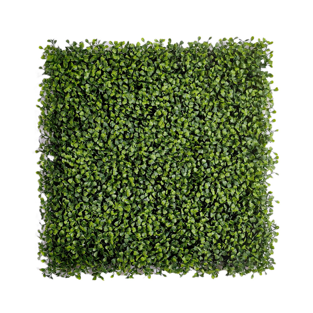 Διακοσμητικό πάνελ φυλλωσιάς πλαστικό σε χρώμα πράσινο 50x50x4