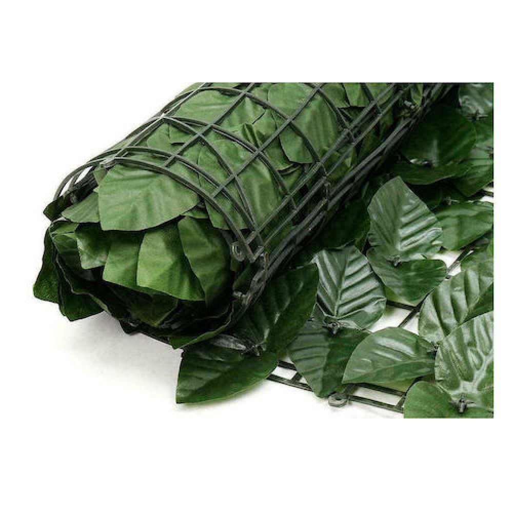 Διακοσμητική φυλλωσιά σε ρολό πλαστική σε χρώμα πράσινο 100x300