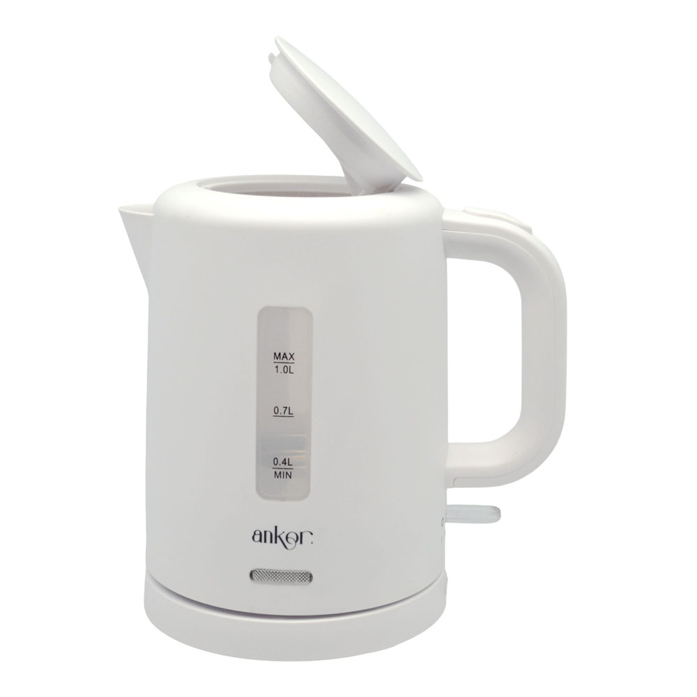 Βραστήρας σε χρώμα λευκό 1,0lt 1100W