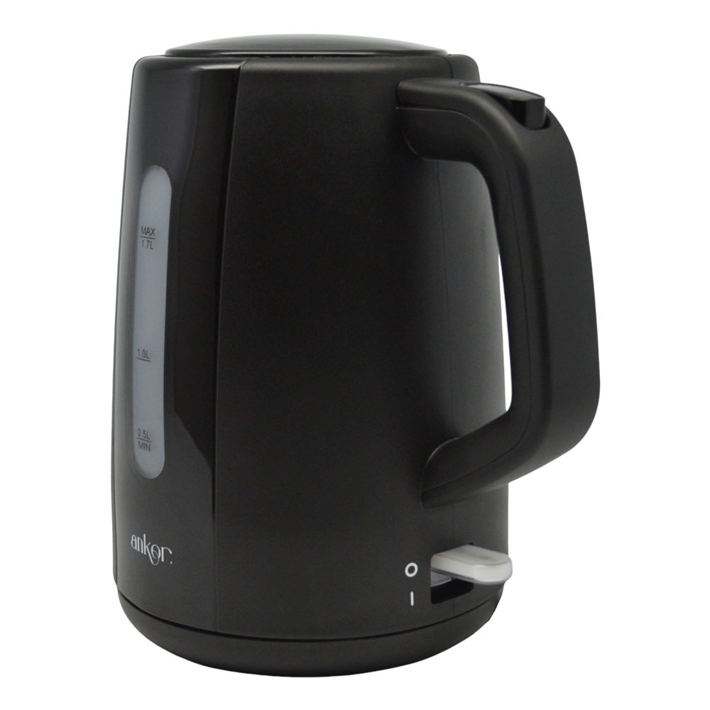 Βραστήρας σε χρώμα μαύρο 1,7lt 2200W