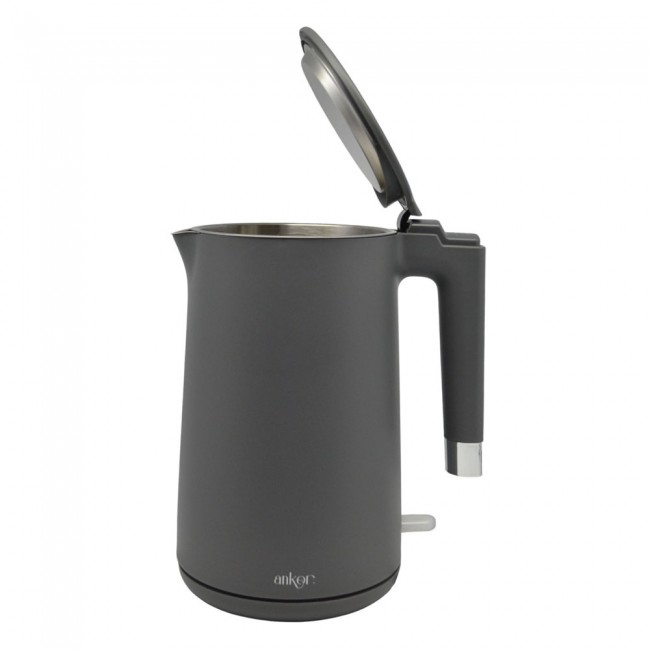 Βραστήρας σε χρώμα γκρι ματ 1,7lt 2200W