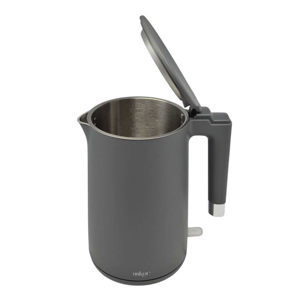 Βραστήρας σε χρώμα γκρι ματ 1,7lt 2200W