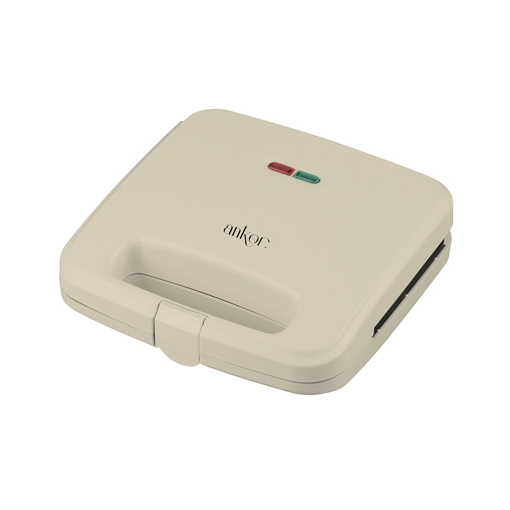 Τοστιέρα 2 θέσεων σε χρώμα μπεζ 750W