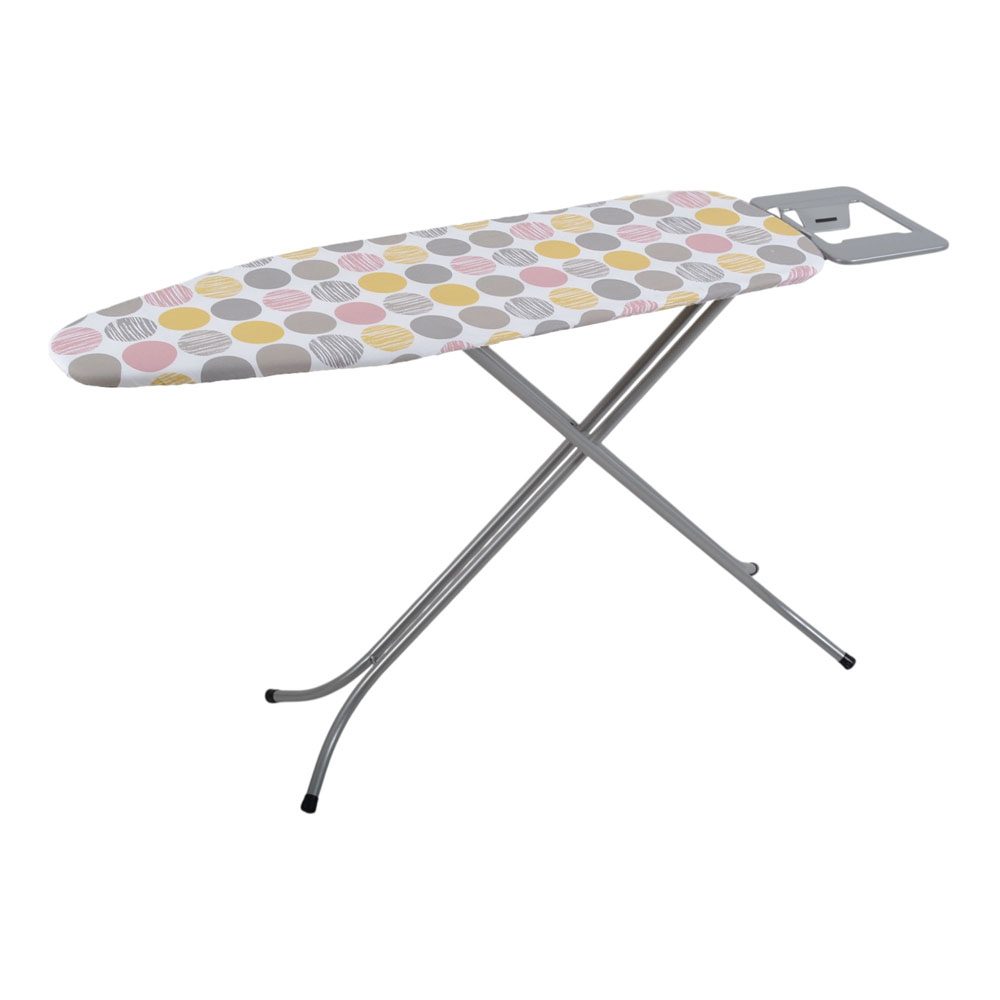 Σιδερώστρα από μέταλλο σε χρώμα γκρι 132x34x60/88