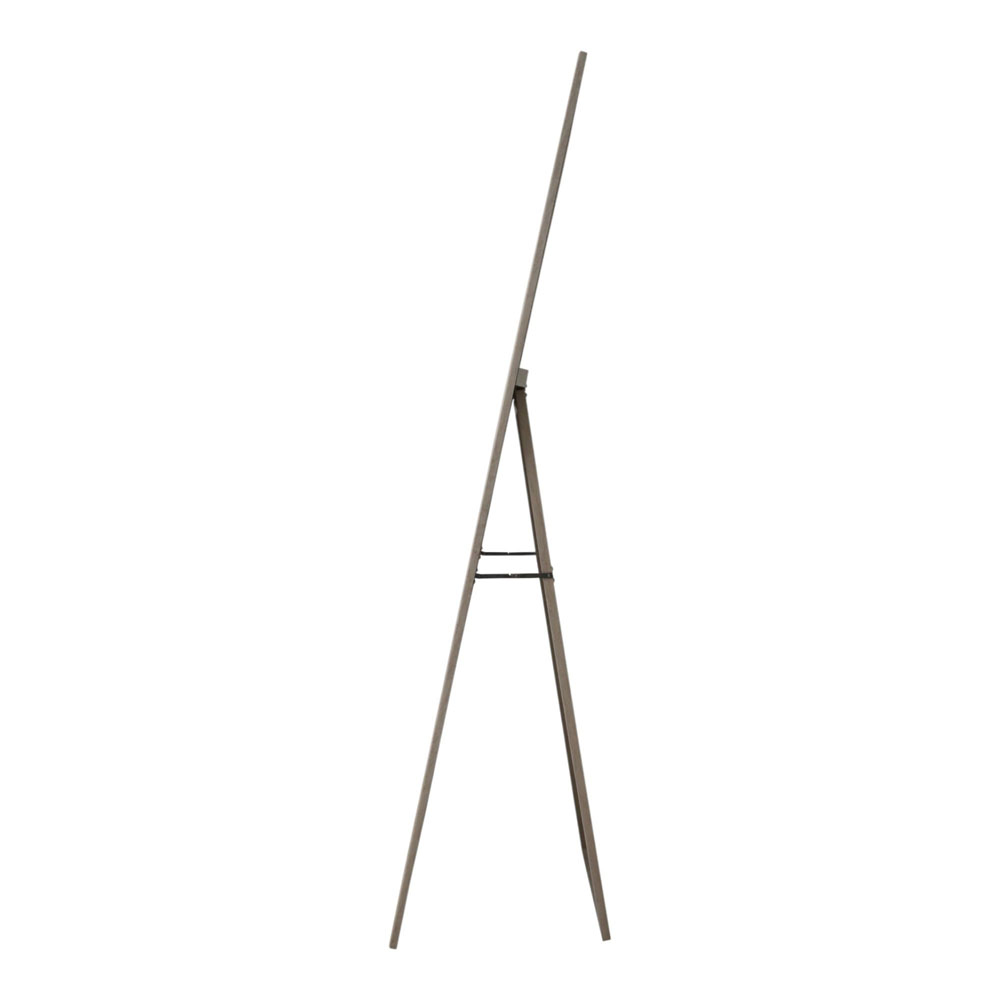 Καθρέπτης δαπέδου με πλαστικό πλαίσιο σε χρώμα μπεζ γκρι 40x150