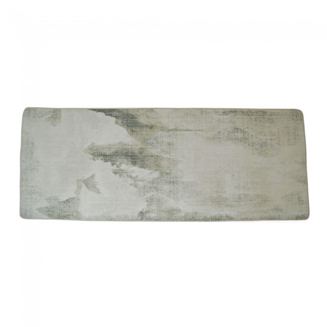 Διάδρομος με αντιολισθητική βάση σε χρώμα λαδί 70x150