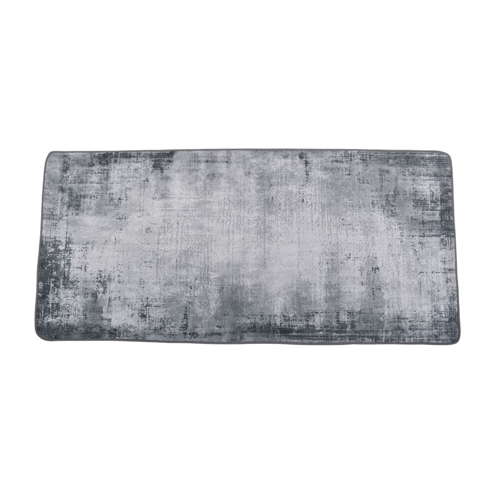 Διάδρομος με αντιολισθητική βάση σε χρώμα γκρι 70x150