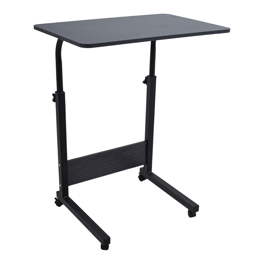 Τραπέζι τροχηλάτο από μέταλλο σε χρώμα μαύρο 60x40x89