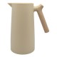 Κανάτα-θερμός 1lt σε χρώμα μπεζ/φυσικό 12,5x24
