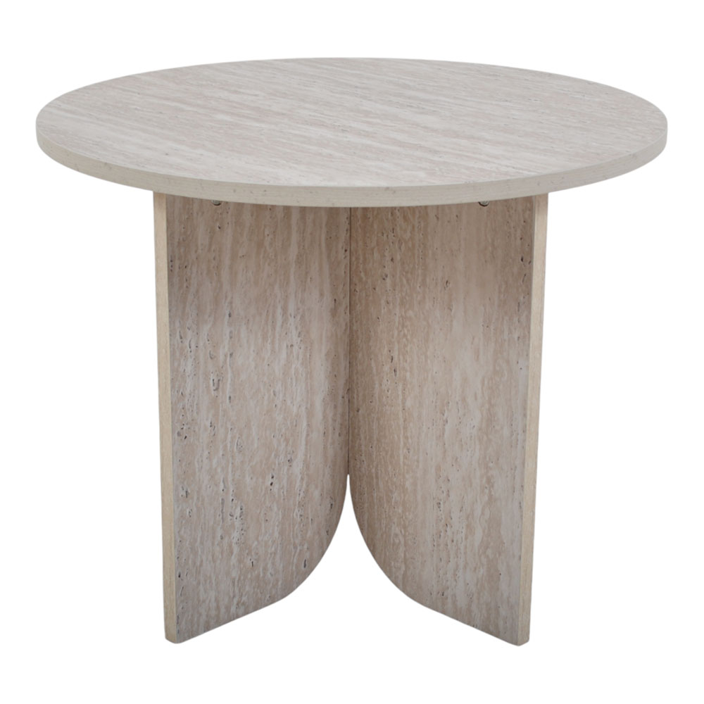 Τραπέζι από ξύλο σε χρώμα φυσικό 50x50x40