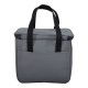 Ισοθερμική τσάντα "PREMIUM"  από ύφασμα σε γκρι χρώμα 26x16x23