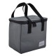 Ισοθερμική τσάντα "PREMIUM"  από ύφασμα σε γκρι χρώμα 26x16x23