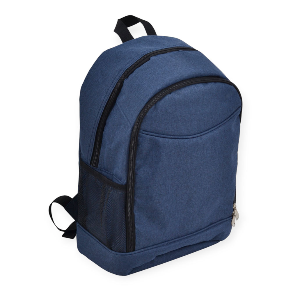 Ισοθερμική τσάντα πλάτης από ύφασμα σε χρώμα μπλε 30x17x40