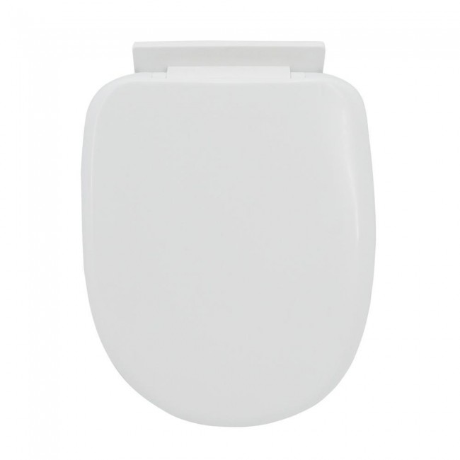 Καπάκι τουαλέτας από PP σε χρώμα λευκό 34,5x43,5