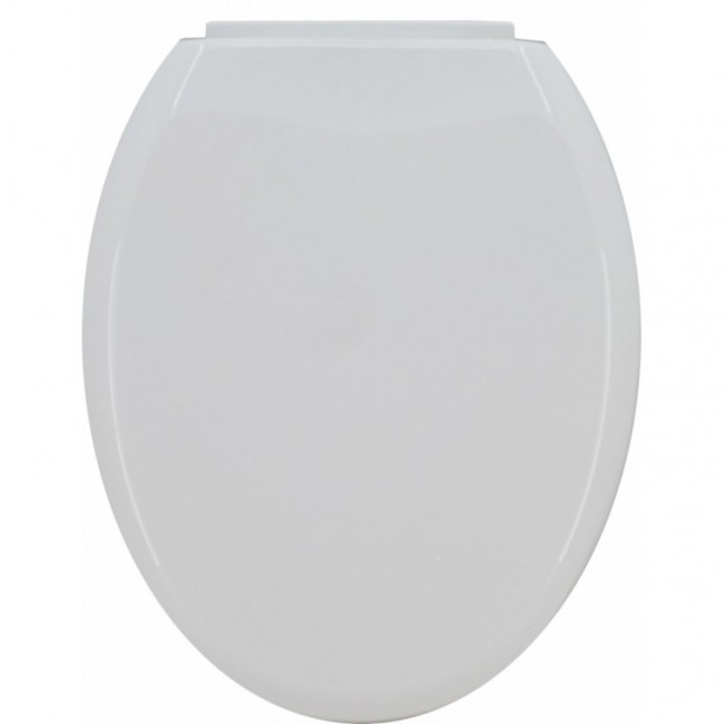 Καπάκι τουαλέτας από  ΡΡ σε χρώμα λευκό 36,8x44εκ.