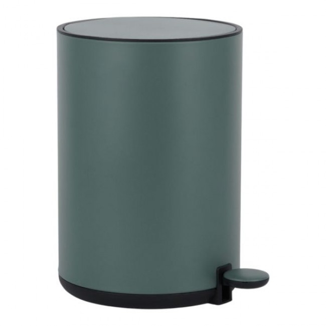 Καλάθι  μπάνιου "DUTCH LIFESTYLE" 5 λίτρων από μέταλλο σε χρώμα λαδί ματ  20,5x25,5x30